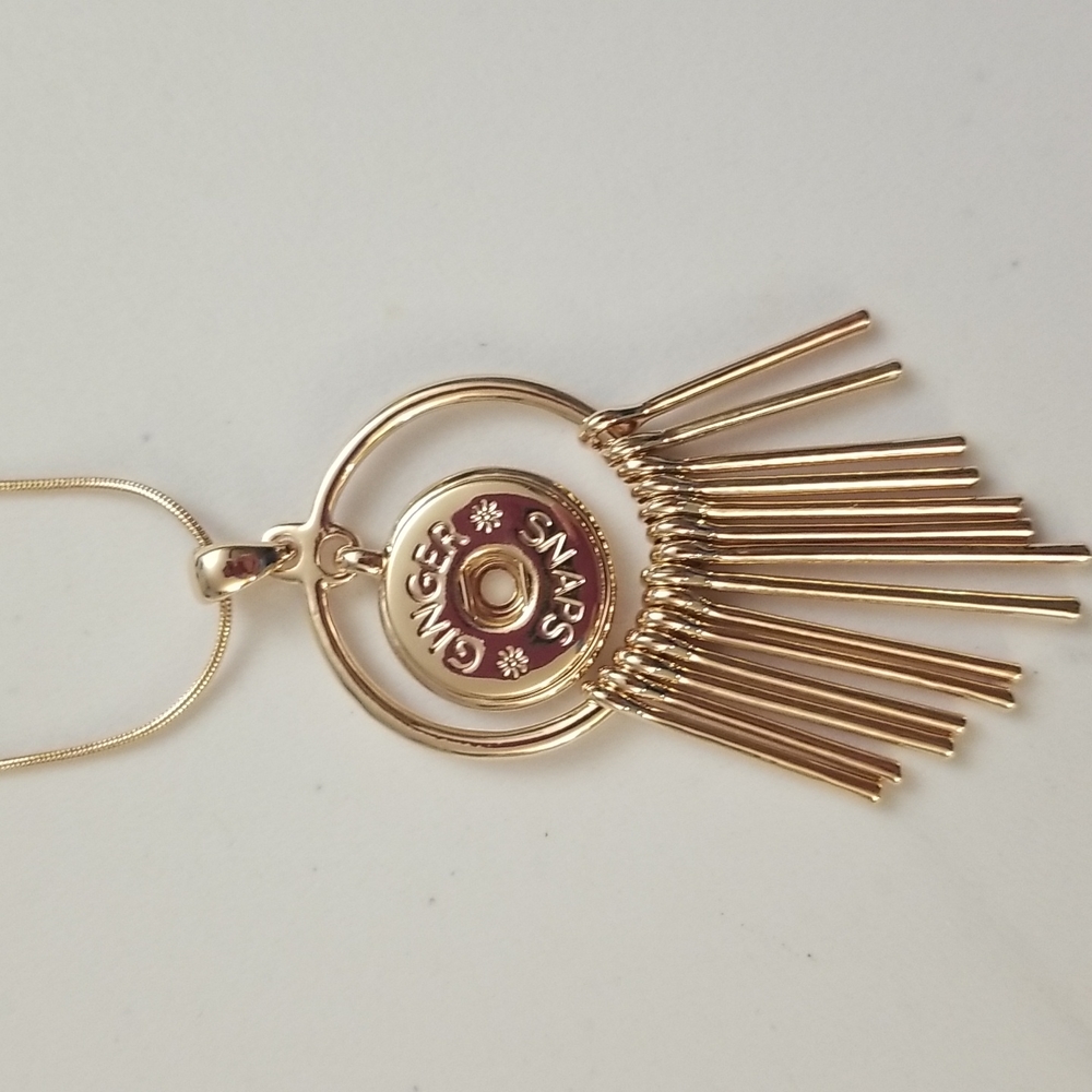 Ginger Snaps necklace and pendant